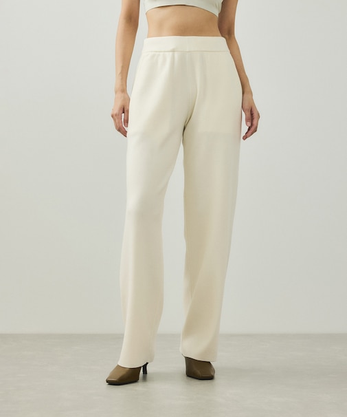 【EMOELLE】ウールニットパンツ