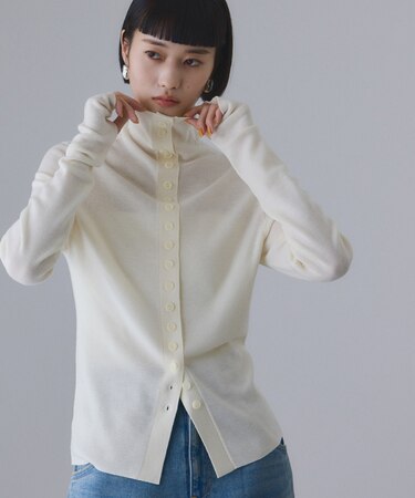 アンチピリングタートルフィットプルオーバー