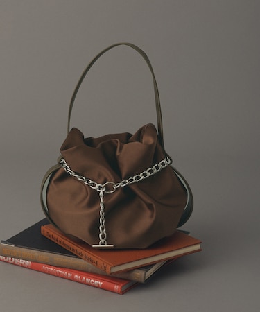 【サステナブル】チェーン巾着バッグ