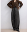 【WEB限定】チェックバレルパンツ