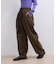 【WEB限定】チェックバレルパンツ
