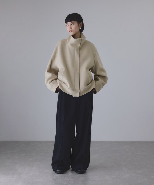 アダムエロペSuper120'sウールブルゾン Super120'sウールブルゾン｜アダムエロペの通販｜&mall（アンドモール