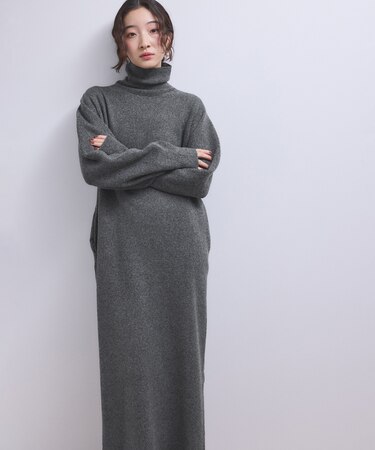 【WEB限定】2WAYニットポロワンピース