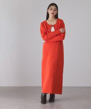 フォルムカーディガンセットワンピース