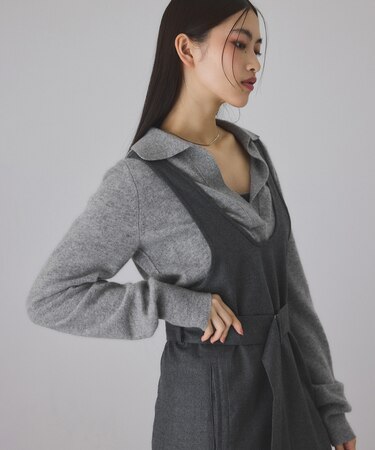 カシミヤポロニット