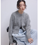 【WEB限定】フラッフィージップショートカーディガン