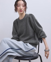 【WEB限定】ショルダータックニットプルオーバー