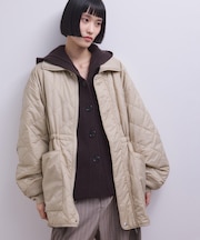 【サステナブル】リバーシブルドロストキルティングブルゾン/撥水