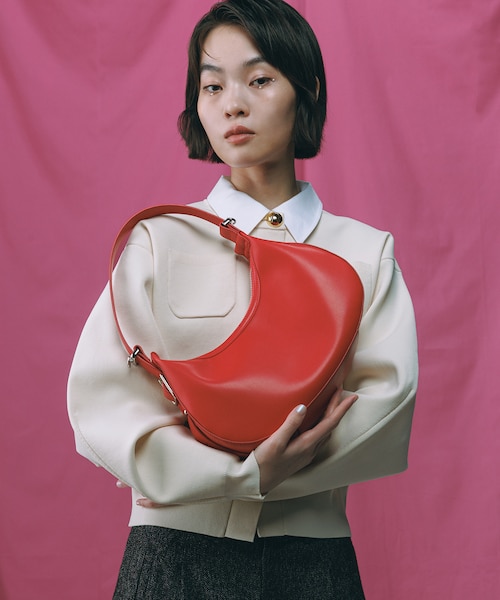 WEB限定】ラウンドショルダーバッグ｜アダムエロペの通販｜&mall