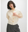 【WEB限定】・【サステナブル】カラー付きカーディガン