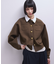 【WEB限定】・【サステナブル】カラー付きカーディガン