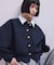 【WEB限定】・【サステナブル】カラー付きカーディガン