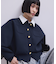 【WEB限定】・【サステナブル】カラー付きカーディガン