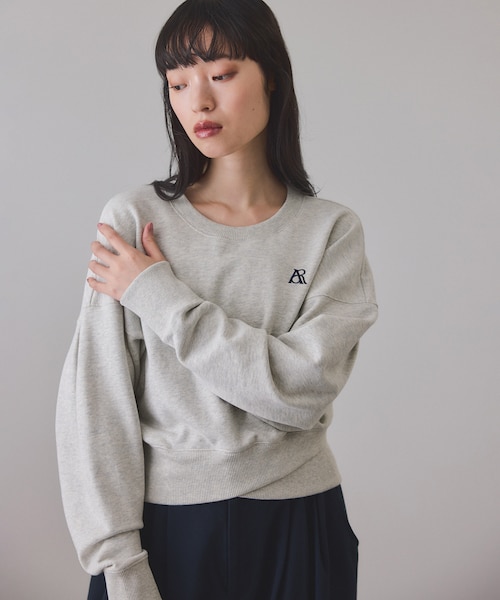 サステナブル】パフスリーブスウェット｜アダムエロペの通販｜&mall