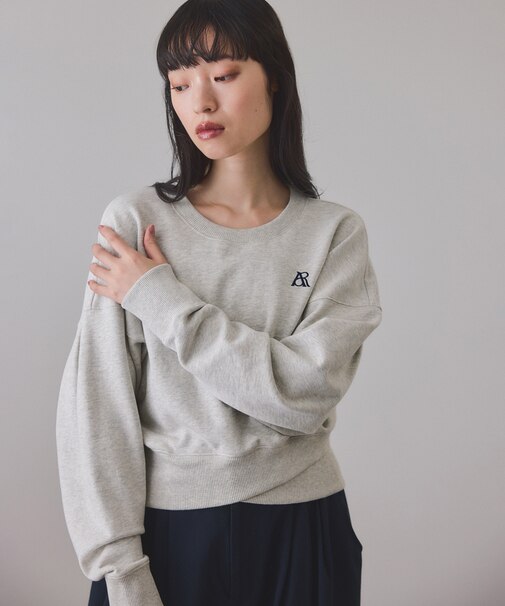 【サステナブル】パフスリーブスウェット