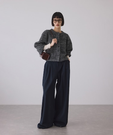 MIXヤーンカーディガン