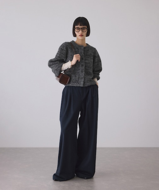 MIXヤーンカーディガン