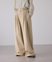 3タックワイドチノパンツ