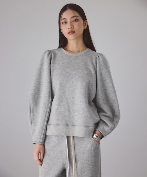 ウールミックスフォルムプルオーバー