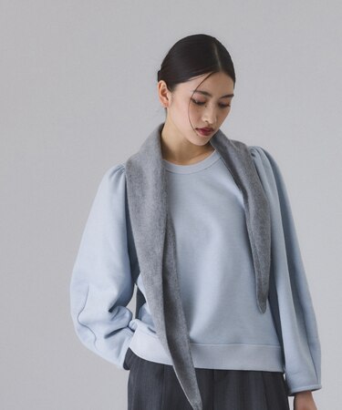 ウールミックスフォルムプルオーバー