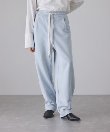 ウールミックスコクーンイージーパンツ