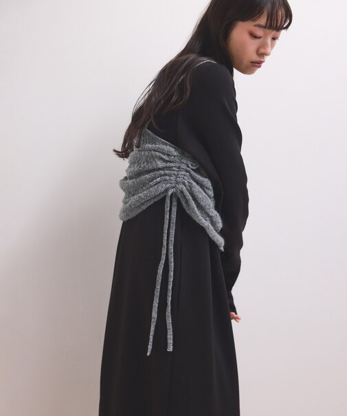 【WEB限定】ニットキャミソールセットワンピース