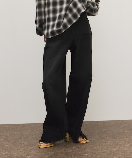 ルーズフィットアジャストデニム