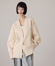 【サステナブル】マルチwayリボンミドルカーディガン