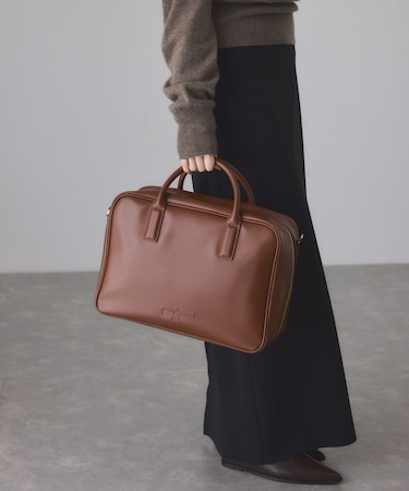 【サステナブル】ロゴボストンビッグバッグ