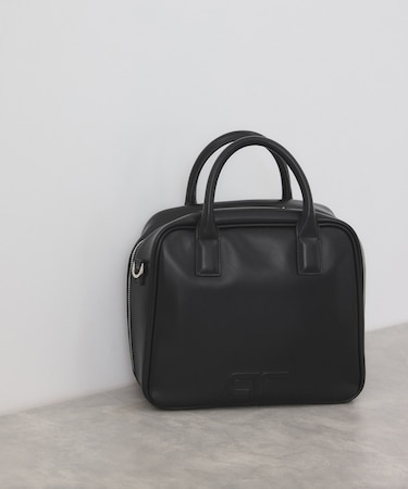 【サステナブル】ロゴボストンバッグ