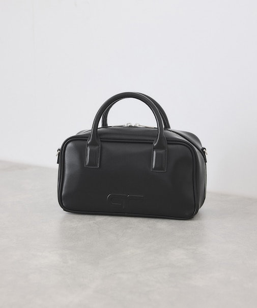 【サステナブル】ロゴスクエアボストンバッグ