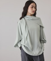 フィブリルロンTEEスカーフブラウス