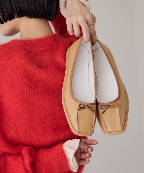 タックバレエシューズ