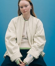 【サステナブル】グランウォームシルエットブルゾン/撥水