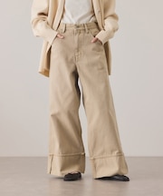 ターンナップアジャストデニム