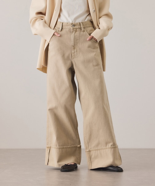 ターンナップアジャストデニム