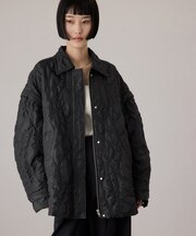 2WAYキルティングシャツジャケット