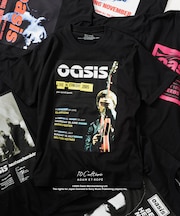 【oasis　10Culture / ADAM ET ROPE'】Tour Poster Design TSH