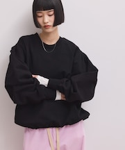 【WEB限定】ボリュームスリーブスウェット