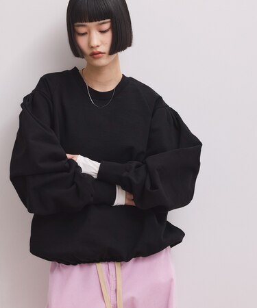 【WEB限定】ボリュームスリーブスウェット