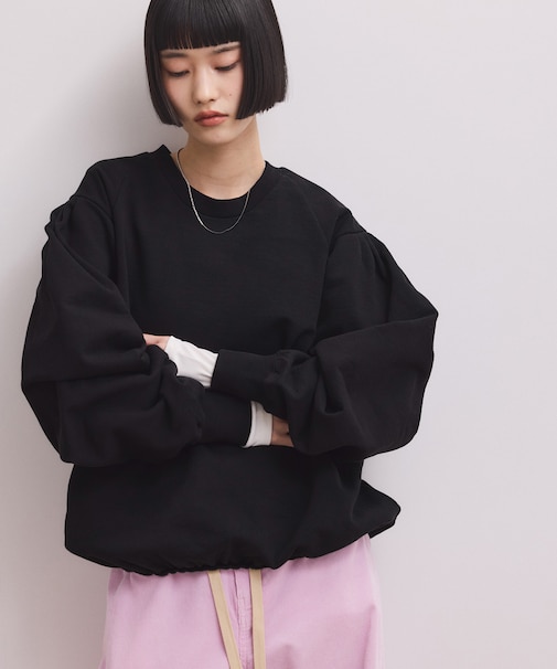 【WEB限定】ボリュームスリーブスウェット