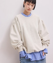 【WEB限定】ボリュームスリーブスウェット