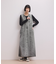 【WEB限定】ドロストネックデニムワンピース