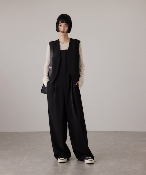 【サステナブル】ジレコンビロンパース