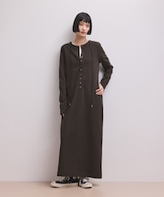 【WEB限定】マルチWAYヘンリーネックワンピース
