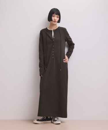 【WEB限定】マルチWAYヘンリーネックワンピース