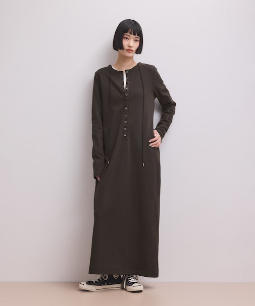 【WEB限定】マルチWAYヘンリーネックワンピース