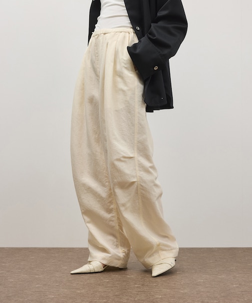 2WAYヘムパラシュートパンツ