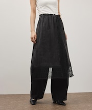 【サステナブル】レースワンピーススカート