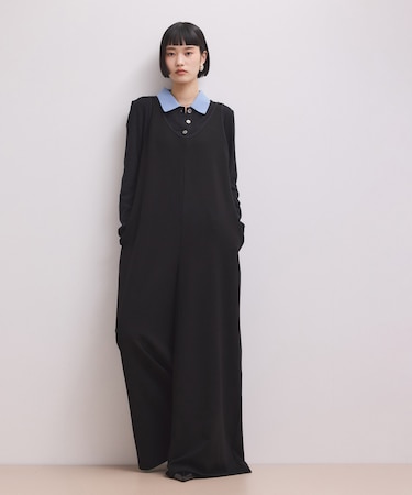 【WEB限定】バイカラーオールインワン